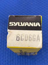 Load image into Gallery viewer, Sylvania 6CD6 6CD6GA Vacuum Tube Valve NOS NIB
