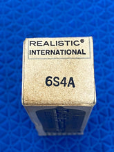 Load image into Gallery viewer, Realistic Radio Shack Gold Clad 6S4 6S4A Vacuum Tube Valve NOS NIB