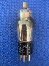 Load image into Gallery viewer, Ken-Rad CKR-78 Number / Type 78 #78 Vacuum Tube Valve Milspec NOS NIB