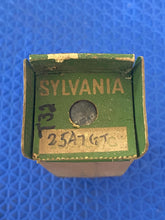 Load image into Gallery viewer, Sylvania 25A7 25A7G Vacuum Tube NOS NIB