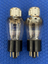 Load image into Gallery viewer, Matched Pair Philco 6H6 6H6G Vacuum Tubes Valves Shoulder ST-Shape Engraved / Stamped Base