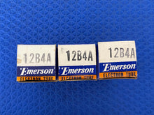 Load image into Gallery viewer, Matched Trio Sylvania 12B4 12B4A Vacuum Tubes NOS NIB