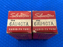 Load image into Gallery viewer, 2 Silvertone 6AU4 6AU4GTA Vacuum Tubes NOS NIB Lot Of Two