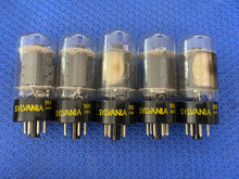 Load image into Gallery viewer, 5 Sylvania 25AV5 25AV5GA Vacuum Tubes Valves NOS NIB Lot Of Five