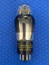 Load image into Gallery viewer, Coronado / Ken-Rad 6K6 6K6G Vacuum Tube Valve Black And Silver Glass Shoulder ST-Shape NOS-Testing
