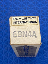 Load image into Gallery viewer, Realistic Radio Shack Gold Clad 6BN4 6BN4A Vacuum Tube NOS NIB