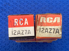 Load image into Gallery viewer, 2 RCA 12AZ7A Vacuum Tubes Valves NOS NIB Lot Of Two