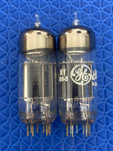 Load image into Gallery viewer, Matched Pair General Electric GE 12B4 12B4A Vacuum Tubes Valves NOS NIB