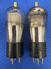 Load image into Gallery viewer, Matched Pair Philco 24 Vacuum Tubes Valves Globe Balloon Mesh Plate