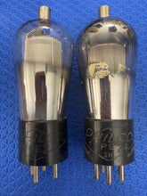 Load image into Gallery viewer, Matched Pair Philco 24 Vacuum Tubes Globe Balloon Mesh Plate