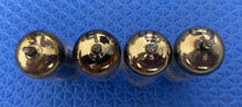 Load image into Gallery viewer, 4 General Electric GE 6CL6 Vacuum Tubes Valves Black Plate Lot Of Four