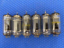 Load image into Gallery viewer, 6 US-Made 6GC5 Vacuum Tubes Valves Lot Of Six