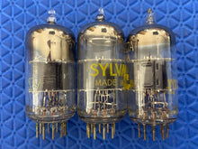 Load image into Gallery viewer, 3 Sylvania 12AZ7 12AZ7A Vacuum Tubes Valves NOS NIB Lot Of Three