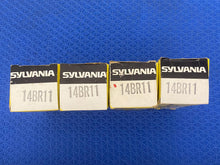 Load image into Gallery viewer, 4 Sylvania 14BR11 Vacuum Tubes NOS NIB Lot Of Four