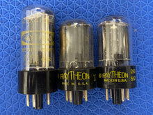 Load image into Gallery viewer, 3 Raytheon 12AX4 12AX4GT 12AX4GTA 12AX4GTB Vacuum Tubes NOS NIB Lot Of Three