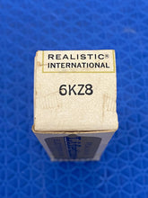 Load image into Gallery viewer, Realistic Radio Shack Gold Clad 6KZ8 Vacuum Tube Valve NOS NIB