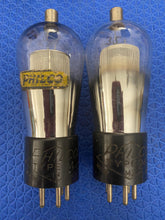 Load image into Gallery viewer, Matched Pair Philco 24 Vacuum Tubes Globe Balloon Mesh Plate