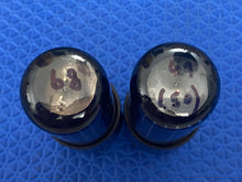 Load image into Gallery viewer, Matched Pair National Union NU 6F6GT JANCNU6F6GT Milspec Vacuum Tubes Valves