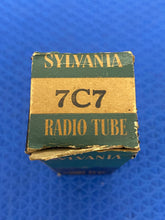Load image into Gallery viewer, Sylvania 7C7 Vacuum Tube NOS NIB