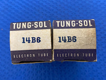 Load image into Gallery viewer, 2 Tung-Sol 14B6 Vacuum Tubes NOS NIB Lot Of Two