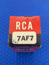 Load image into Gallery viewer, RCA 7AF7 Vacuum Tube Valve NOS NIB