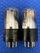 Load image into Gallery viewer, 2 Sylvania 3Q5 3Q5GT JANCHS3Q5GT VT-221 Vacuum Tubes Milspec NOS NIB Lot Of Two