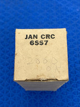 Load image into Gallery viewer, RCA 6SS7 JANCRC6SS7 Vacuum Tube Milspec NOS NIB