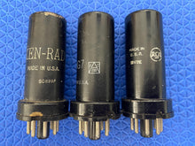Load image into Gallery viewer, 3 US-Made 6AG7 VT-247 Vacuum Tubes Milspec Lot Of Three