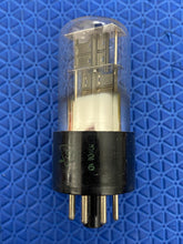 Load image into Gallery viewer, Sylvania 6X5 JAN-6X5WGT Vacuum Tube Valve Rectifier Milspec Black Plate NOS NIB