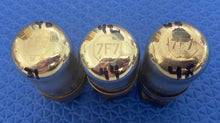 Load image into Gallery viewer, 3 US-Made 7F7 Vacuum Tubes Lot Of Three