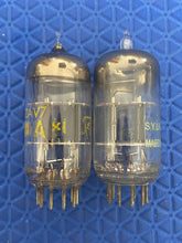Load image into Gallery viewer, 2 Sylvania 12AV7 Vacuum Tubes NOS NIB Lot Of Two