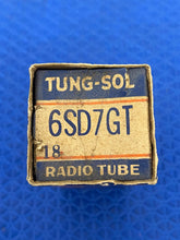 Load image into Gallery viewer, Tung-Sol 6SD7 6SD7GT Vacuum Tube NOS NIB