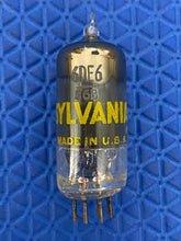 Load image into Gallery viewer, Sylvania 6DE6 Vacuum Tube NOS NIB