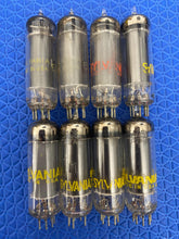 Load image into Gallery viewer, 8 Sylvania 5AQ5 Vacuum Tubes Valves NOS NIB Lot Of Eight