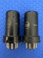 Load image into Gallery viewer, Matched Pair Cunningham 6SJ7 Vacuum Tubes