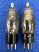 Load image into Gallery viewer, 2 Raytheon CRP-78 Number / Type 78 #78 Vacuum Tubes Milspec NOS NIB Lot Of Two
