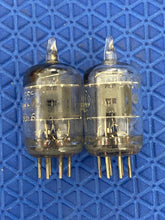 Load image into Gallery viewer, Matched Pair General Electric GE 6AK5 6J1 6J2 Vacuum Tubes