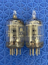 Load image into Gallery viewer, Matched Pair General Electric GE 6AK5 6J1 6J2 Vacuum Tubes