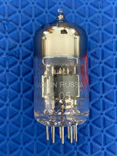 Load image into Gallery viewer, Matched Pair General Electric GE 6SN7 6SN7GTA Vacuum Tubes Valves Copper Support Rods