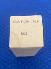 Load image into Gallery viewer, CBS 6X5 6X5GT Vacuum Tube Valve NOS NIB