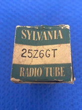 Load image into Gallery viewer, Sylvania 25Z6 25Z6GT Vacuum Tube NOS NIB