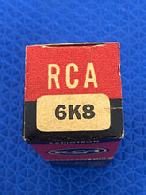 Load image into Gallery viewer, RCA 6K8 Vacuum Tube NOS NIB