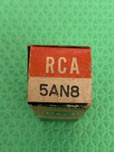 Load image into Gallery viewer, RCA 5AN8 Vacuum Tube NOS NIB