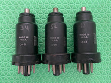 Load image into Gallery viewer, 3 RCA 6K7 Vacuum Tubes Small Logo Lot Of Three