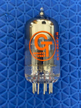 Load image into Gallery viewer, Matched Pair General Electric GE 6SN7 6SN7GTA Vacuum Tubes Valves Copper Support Rods