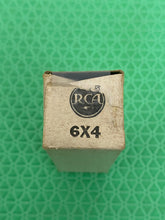 Load image into Gallery viewer, RCA 6X4 Vacuum Tube Rectifier Black Plates NOS NIB