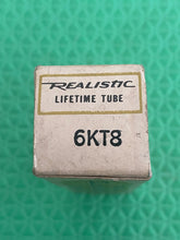Load image into Gallery viewer, Realistic Radio Shack Gold Clad 6KT8 Vacuum Tube NOS NIB
