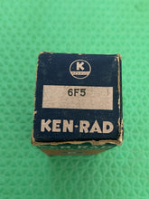 Load image into Gallery viewer, Ken-Rad 6F5 Vacuum Tube NOS NIB