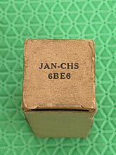 Load image into Gallery viewer, Sylvania 6BE6 JANCHS6BE6 Vacuum Tube Milspec NOS NIB