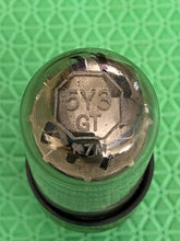 Load image into Gallery viewer, Sylvania 5Y3 5Y3GT Vacuum Tube Rectifier Black Plate